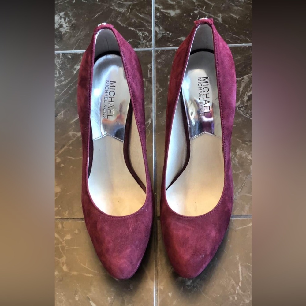 Michael Kors Deep Burgundy Heels